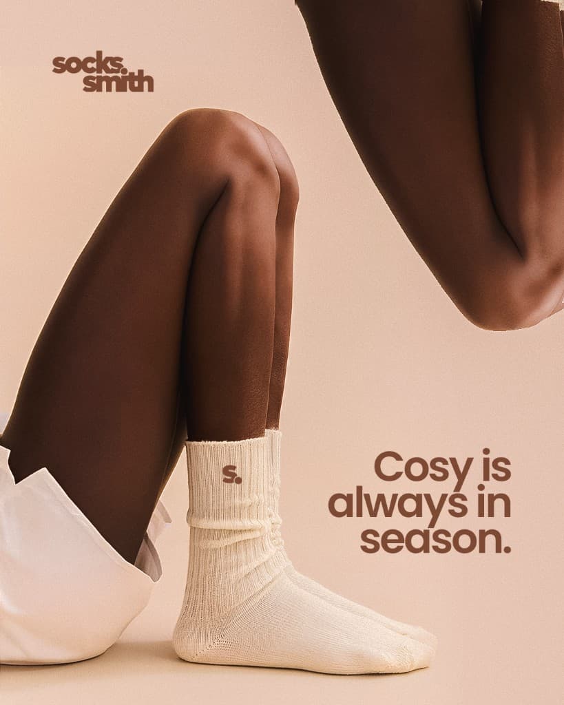 Cosy cream socks