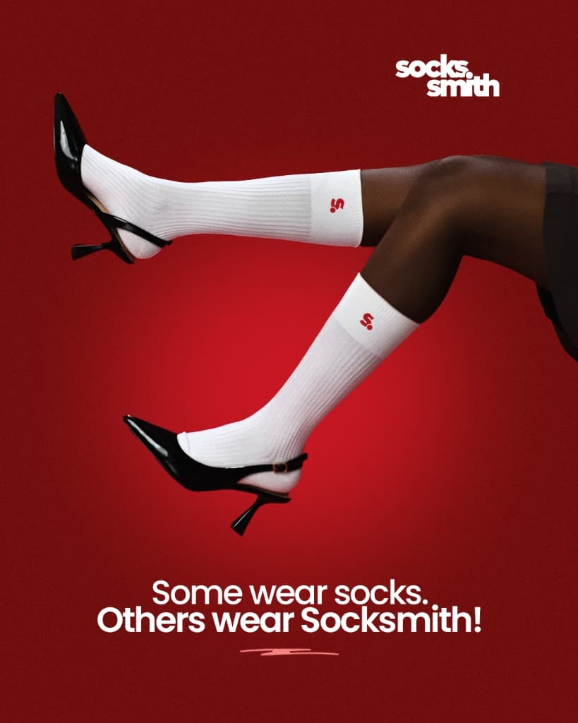 Heels and socks detail