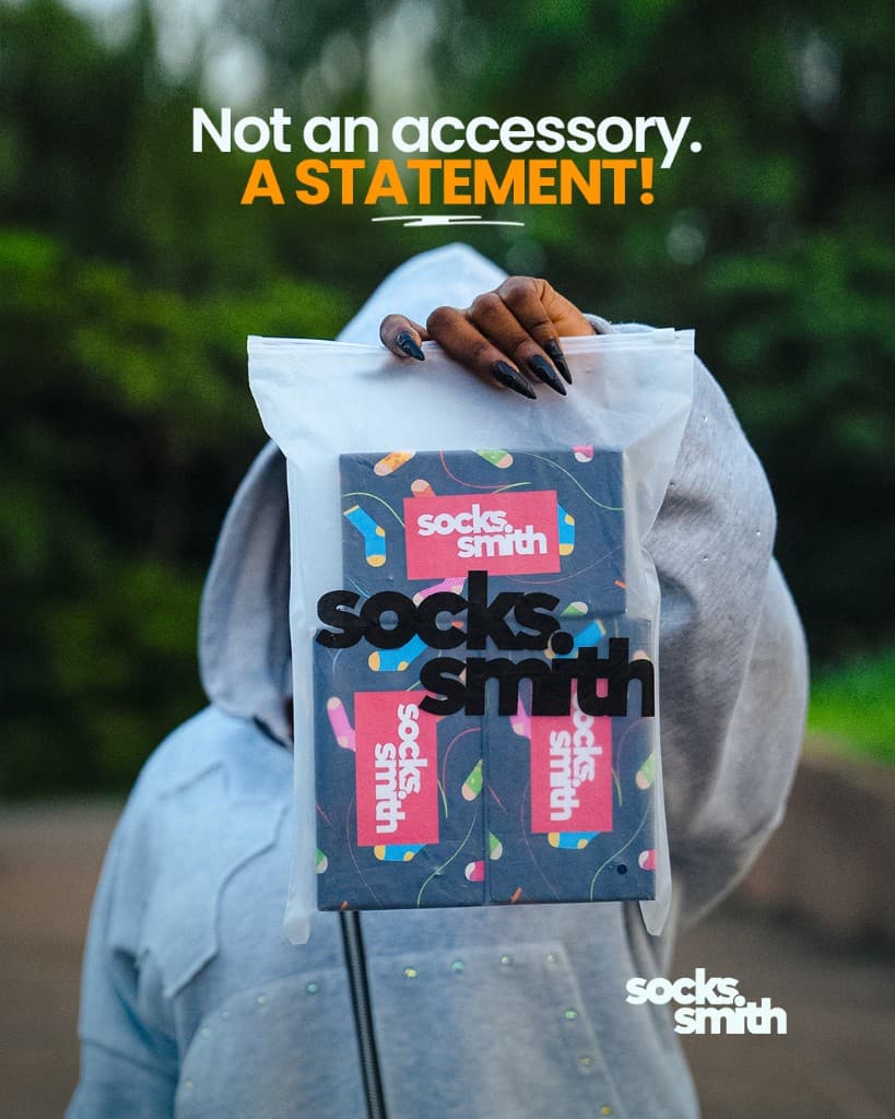 Socksmith statement packaging